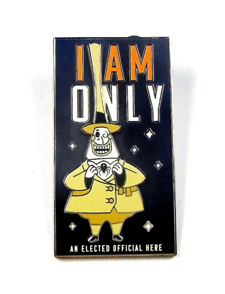 Disney Pin Nightmare Before Christmas Mayor "I Am Only An Elected Official Here"