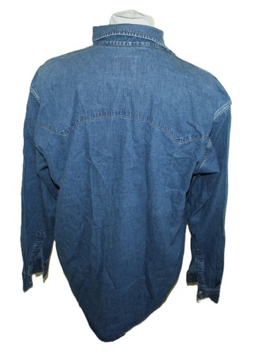 24938 LEE RIDERS USA HOMBRE WESTERN SHIRT COWBOY camisa más bien talla XL - Imagen 2 de 4