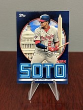 2021 Topps Series 2 Juan Soto Highlights BLUE Long Distance Launch #JSH-25