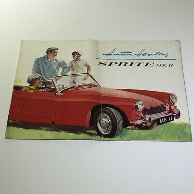 Austin Healey Sprite MK II 2-Door Convertible/Cabriolet 4-Cylinder Car Catalog