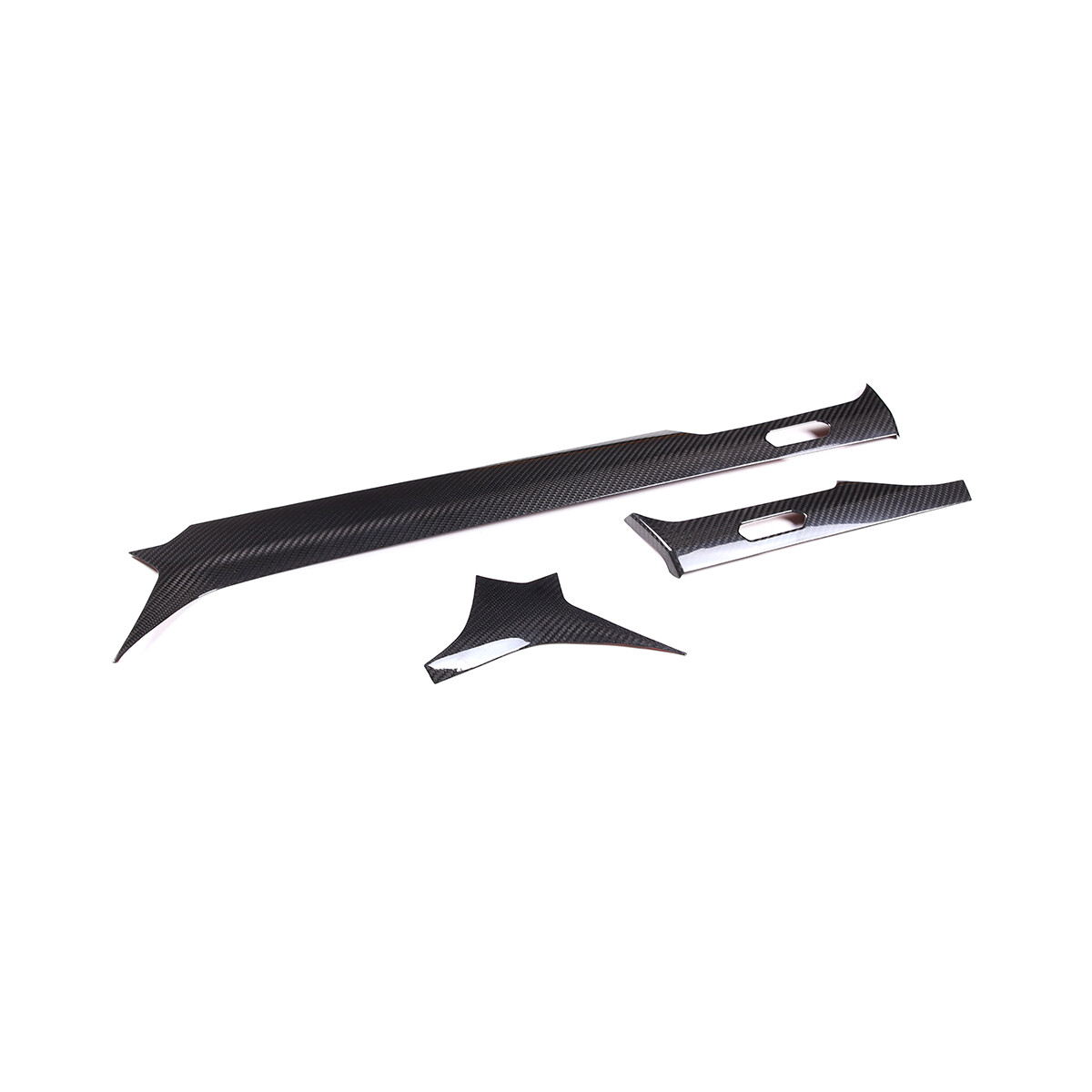 Fits Lamborghini URUS 2018-25 Passenger Dashboard Panel Real Carbon Fiber Trim