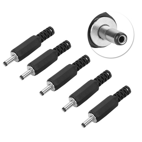 DC-Stecker DC-Hohlstecker Adapter 3.5 Mm X 1.3 Mm DC Power Male Plug Lötstecker