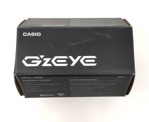 Appareil photo d'action numérique CASIO GZE-1 G'z EYE résistant aux chocs goutte étanche JAPON - Photo 8/9