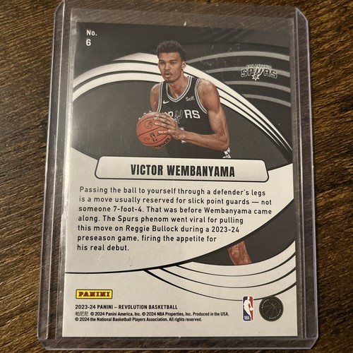 Victor Wembanyama Panini Revolution Supernova RC #6 - Picture 2 of 2