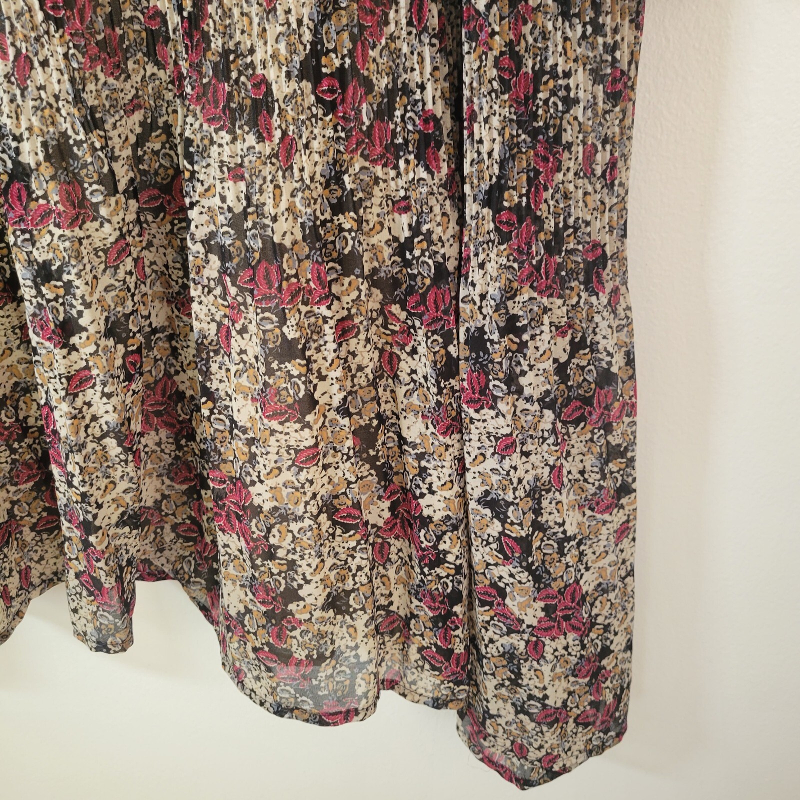 Zara Basic Collection Dress Small Multicolor Fine… - image 6