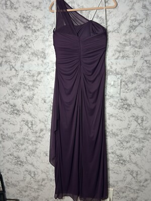 knee length dresses for ladies Light Blue Ruched Mesh One Shoulder Maxi Dress – PinkBlush main image 1