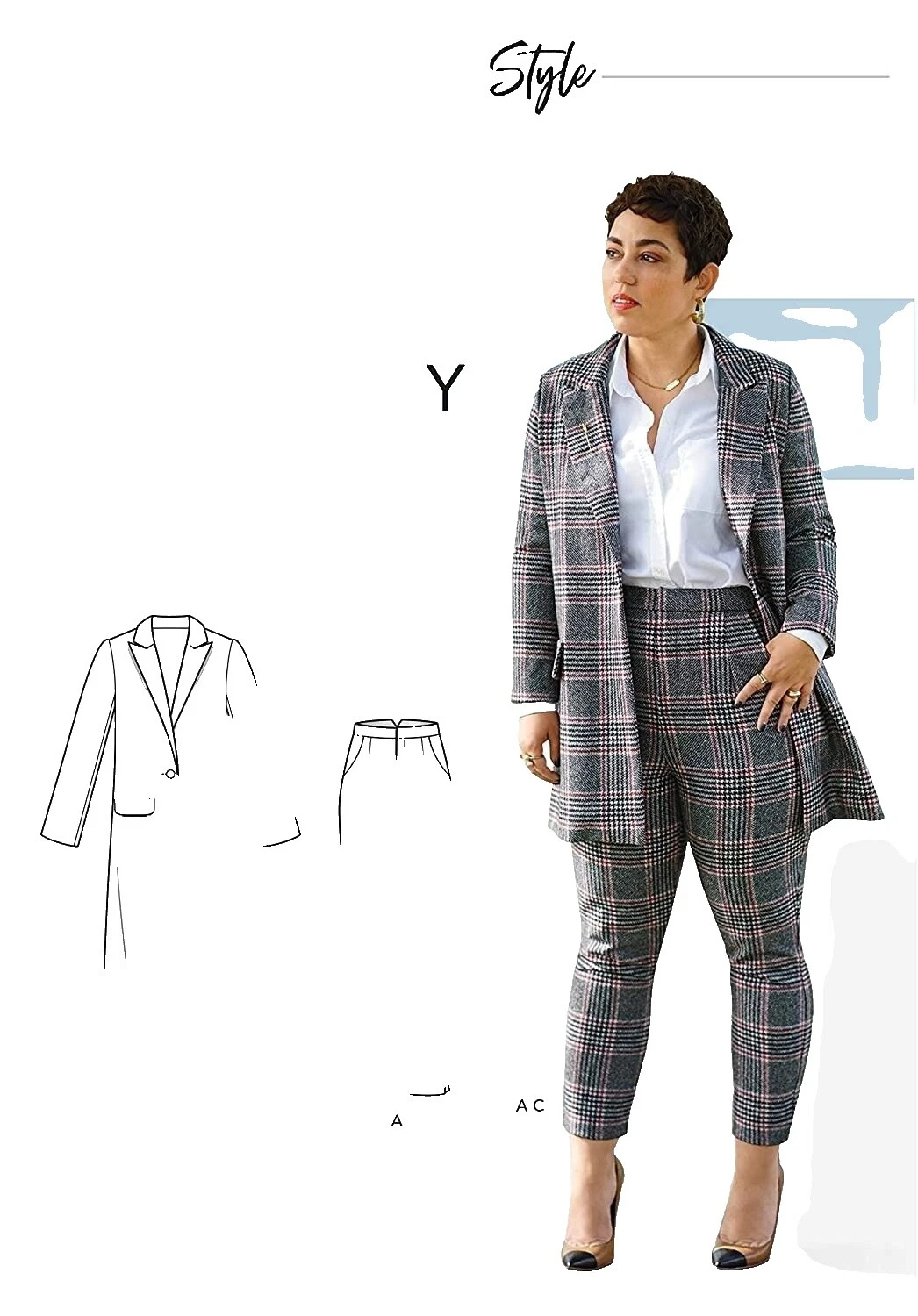 Patrones de costura Simplicity Traje