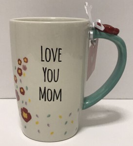 I Love You Mom with Hearts Coffee Ceramic Mug Mother's Day Gift Gift For Mom I Love You Mom with Hearts Coffee Ceramic Mug Mother's Day Gift Gift For Mom