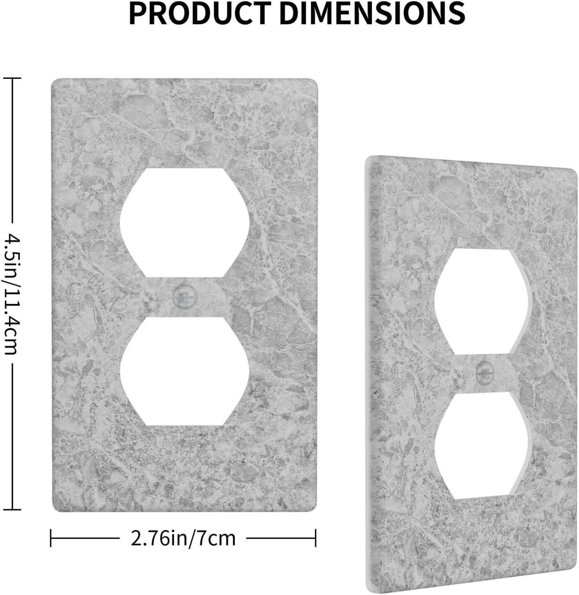 Outlet Cover Dimensions