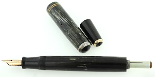 Vintage 1930's Parker Vacumatic Shadow Wave Junior Fountain Pen - Picture 10 of 10