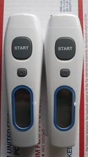 2 New Non Contact Grainger Forehead Thermometers Free Shipping