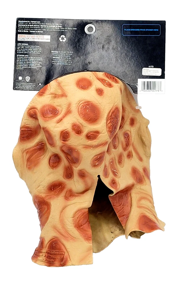 Nightmare on Elm Street Adult Deluxe Freddy Krueger Overhead Latex Mask - Image 2 of 3