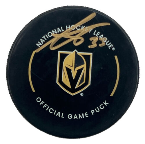 Adin Hill Signed Official Game Puck *2023 Stanley Cup Champs Fanatics COA - Picture 1 of 3