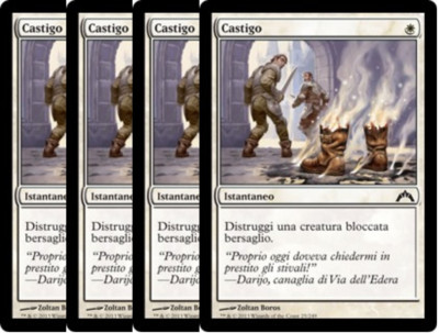 Set 4x Strafe (Smite) - MtG GTC-IT