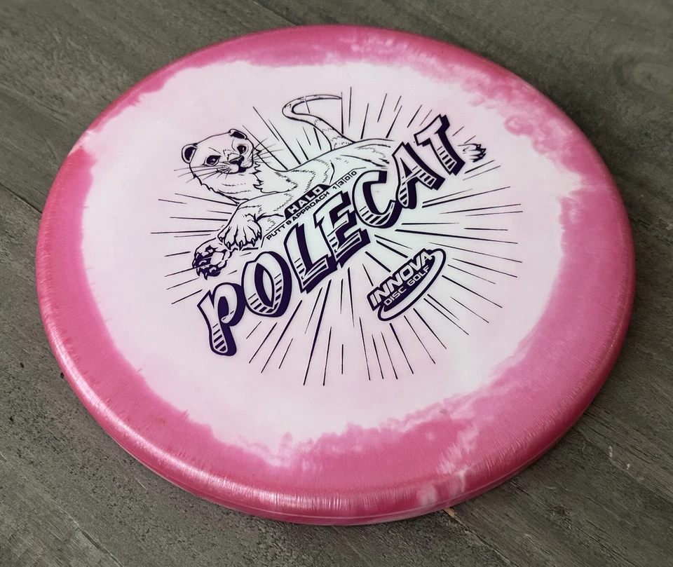 Innova Star Halo Polecat Halo Putt & Approach Disc 1300 Pink Golf New - Image 3 of 4