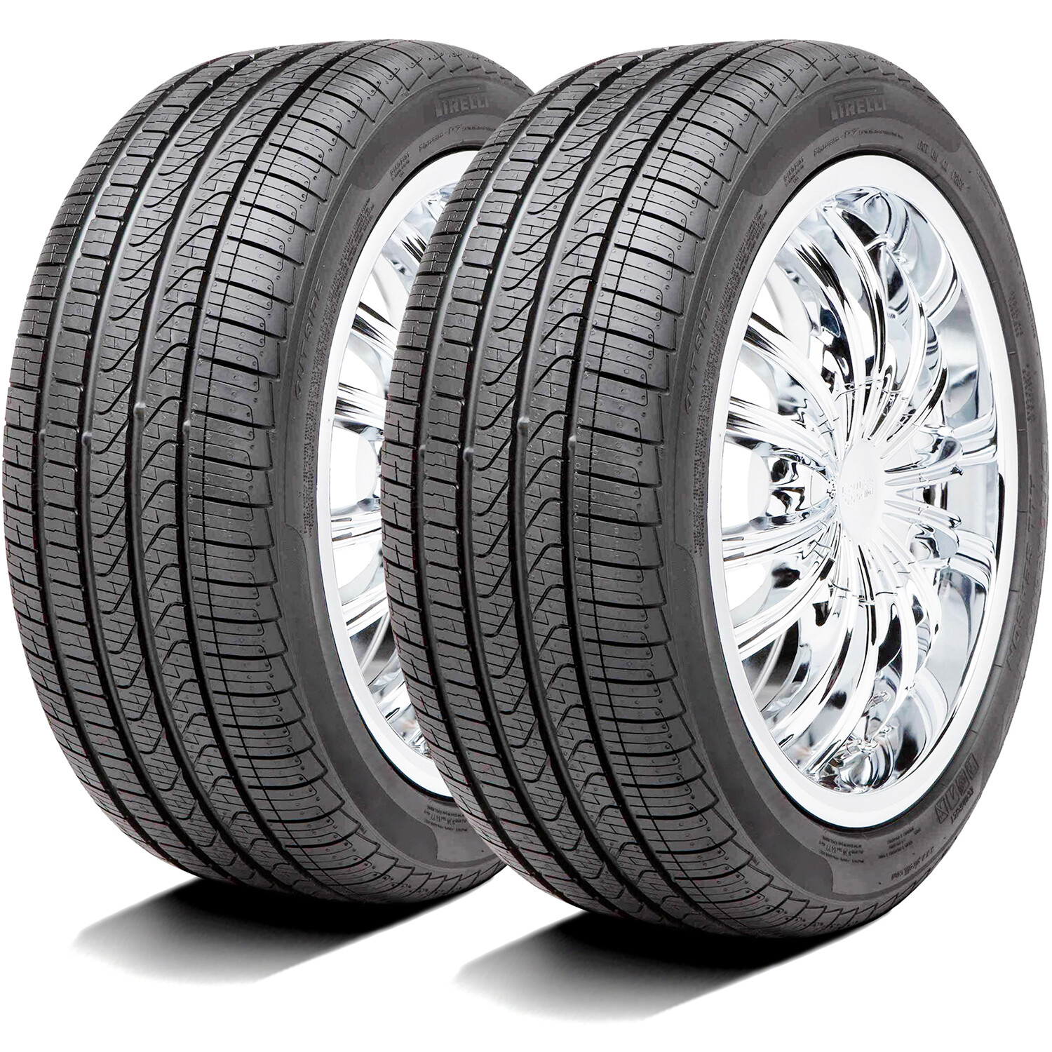 2 Pirelli Cinturato P7 All Season Run Flat 245/45R19 102H XL MoExtended ...