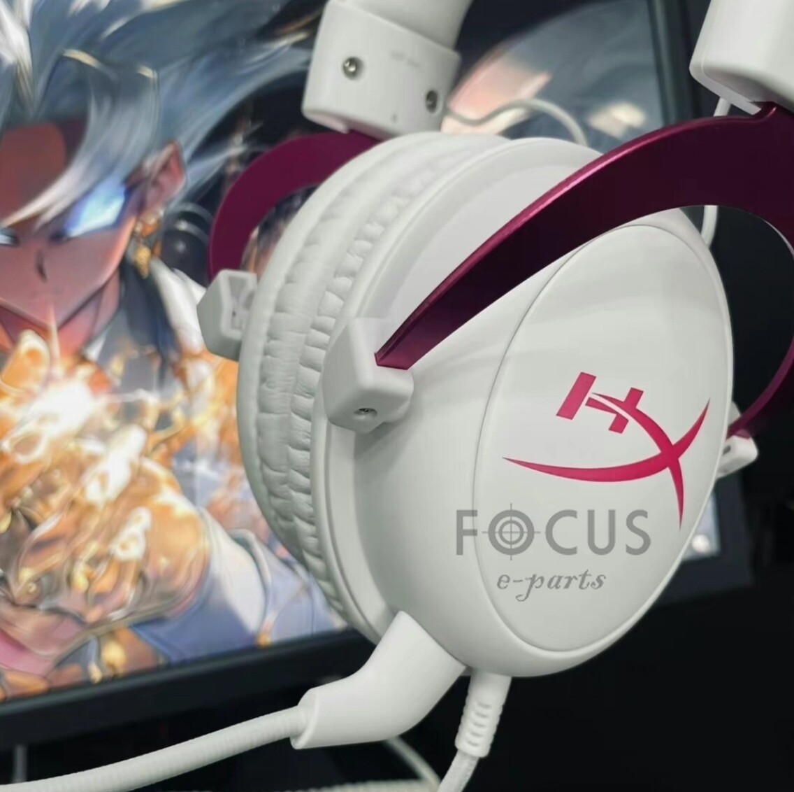 Brand New Genuine HyperX Hurricane Cloud2 Headset Pink and White