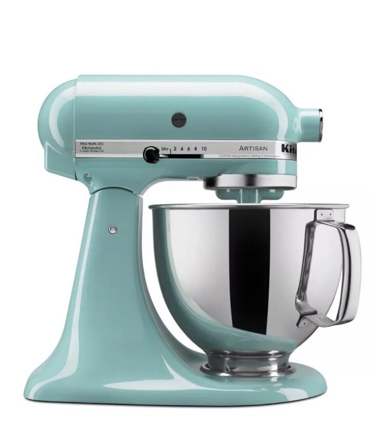 KitchenAid KSM97SL 4.5 Quart Stand Mixer in Blue Brand New Unused-image