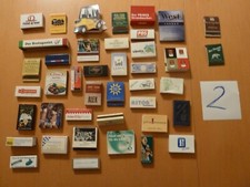 Konvolut von 29 Streichholzschachtel und Streichholzheftchen
