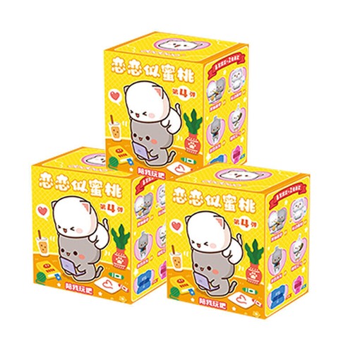 Mitao Cat Series 4 Blind Box Mystery Figures Action Toys Birthday Gift - Imagen 8 de 23