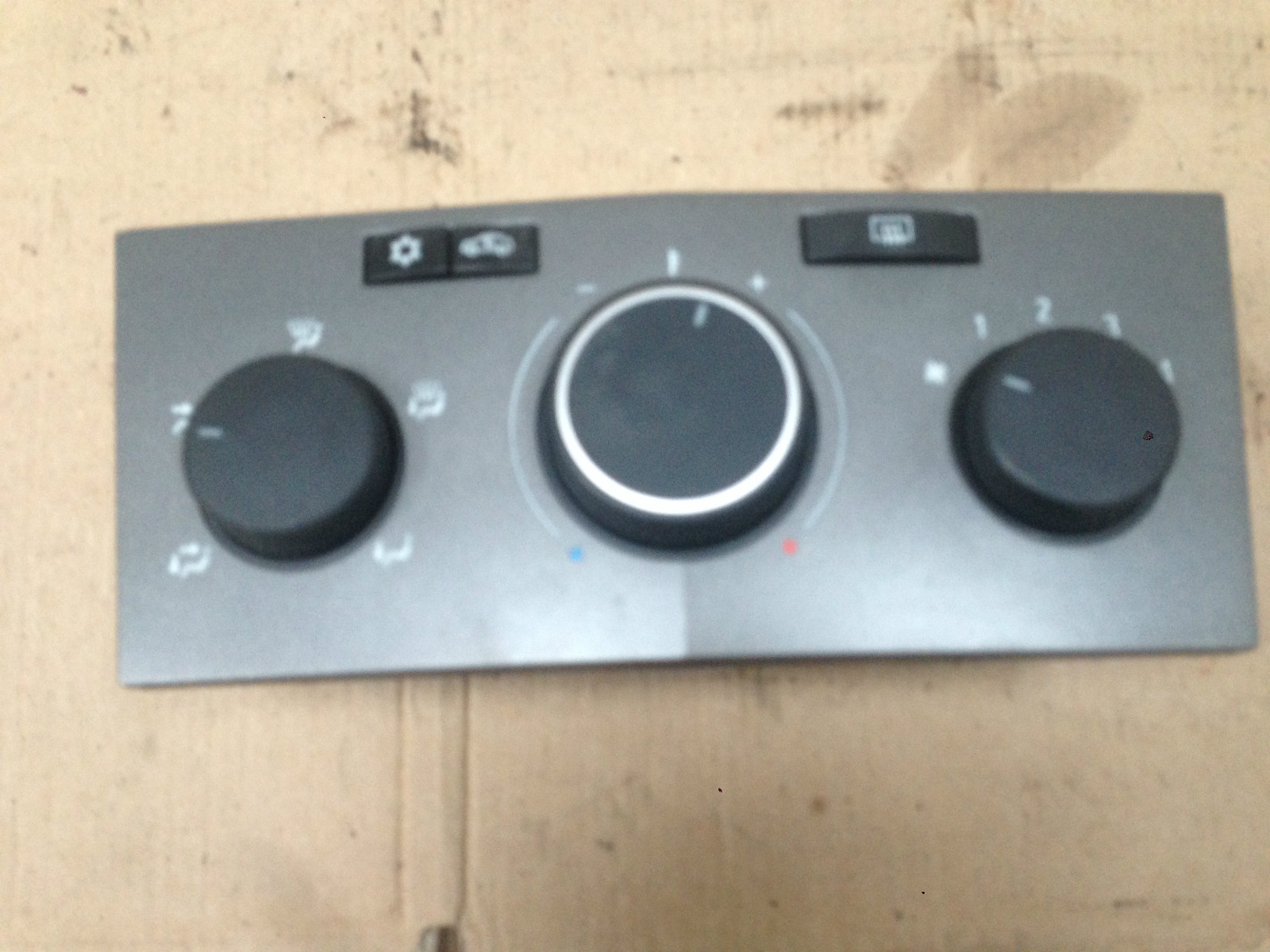 VAUXHALL ASTRA H 2006 HEATER CONTROLS DAILS WITH AIRCON A/C 13201300 eBay