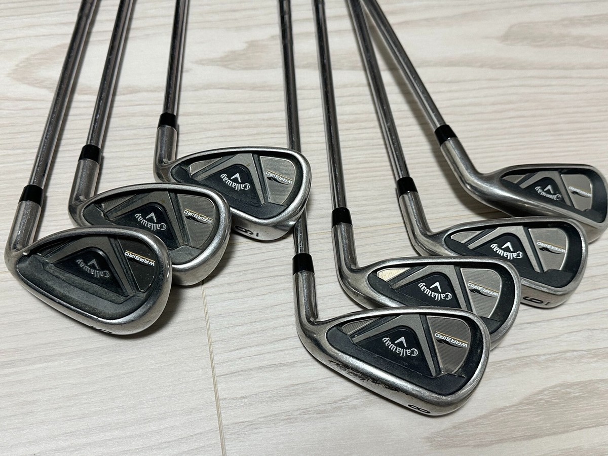 Callaway WARBIRD 2019 7pcs 5-9-PW-SW Iron Set FLEX R Right Handed