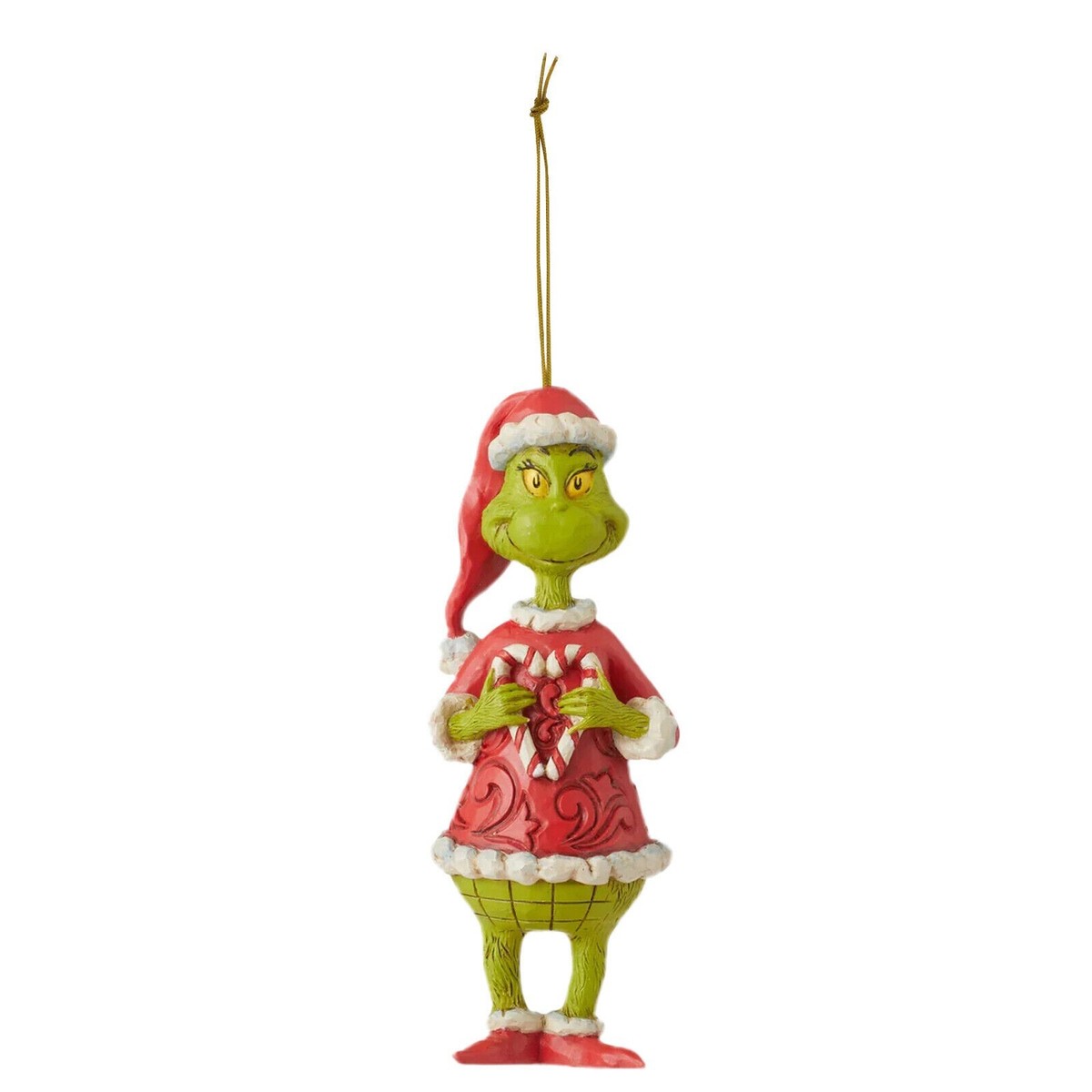 Décorations Noël Grinch - 12 Pendentifs Acrylique 2D - Ornements à Accrocher Sur Sapin, Porte, Guirlande - Amusants Et Festifs