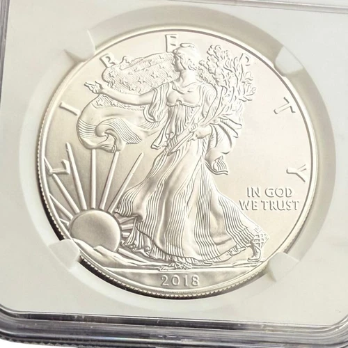 2018 ASE NGC MS 70 Treasurer's Choice Early Releases ANGELA M. BUCHANAN LABEL