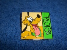 Disney Parks 2012  PIN TRADING  PLUTO WITH NAME Pin