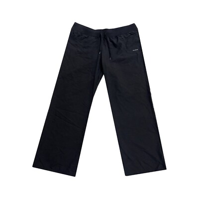 Reebok Herren schwarz Carvy Woven Skihose Hose UVP 100£