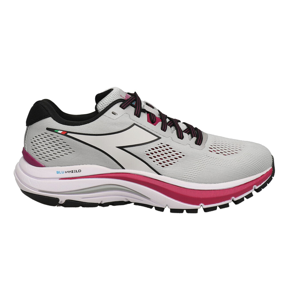 diadora Mythos Blushield 7 Vortice Running Womens Grey, Pink