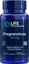 Life Extension Pregnenolone 100mg 100 Capsules