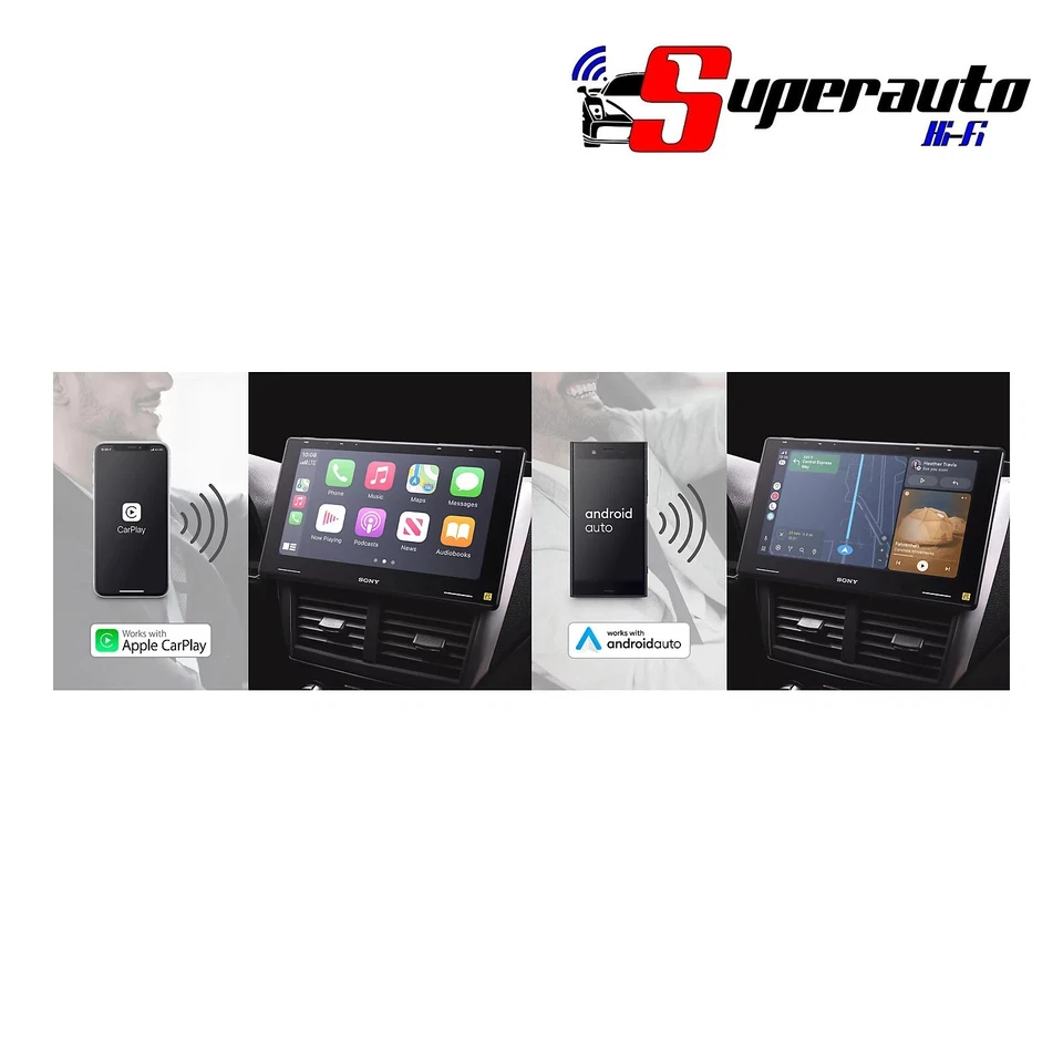 Autoradio SONY XAV 9550 ES Monitor HD 10" DAB+ BT Android Apple WiFi GPS USB - Immagine 3 di 4