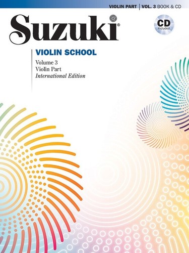 SUZUKI VIOLIN SCHOOL VOLUME 3 BOOK & CD INTERNATIONAL EDITION - VIOLIN PART - Picture 2 of 2