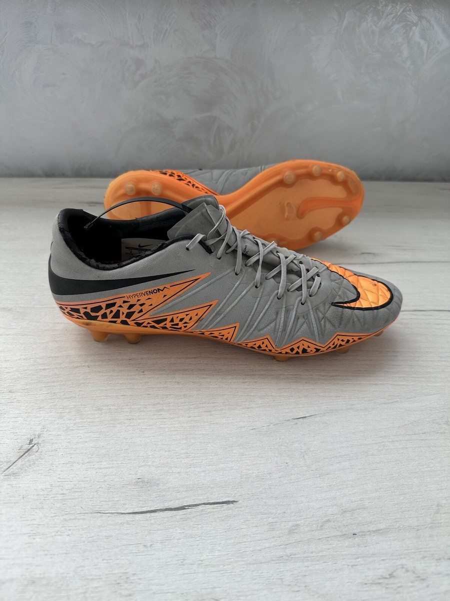 NEOFLITZ サッカーシューズ グレー/オレンジ Nike Hypervenom Phinish Gray Orange ACC Elite Football Boots