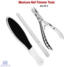 Ingrown Nail Clipper Chiropody Nail File Foot Rasp Manicure Pedicure Tools Set