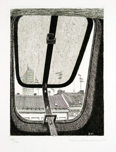 Atelier Handpresse, Radierungen Berliner Künstler. Stadtlandschaften, 1974 - Picture 5 of 12