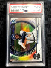 2020 Bowman - Bowman Scouts Top 100 Chrome #BTP-53 Jasson Dominguez (RC) PSA 9