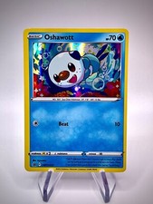 oshawott pokemon card holographic Pokemon SV Black Bolt White Flare 021/086 Oshawott Holo Poster Collection  Promo