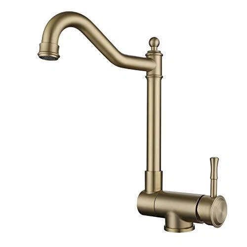 SJQKA Rubinetto Cucina Pieghevole Sottofinestra,Rubinetto Acqua Calda E