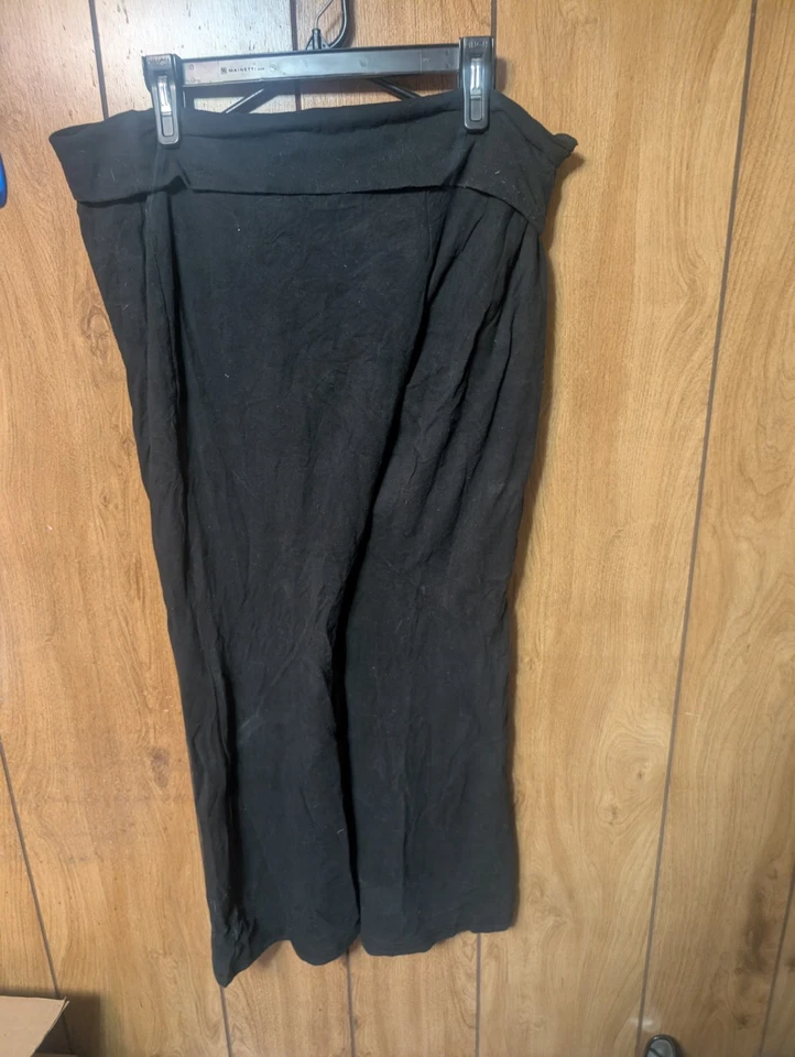 Mossimo Supply Co. Pantalones negros para mujer talla XL rectos cómodos FIt Foto 4 de 4