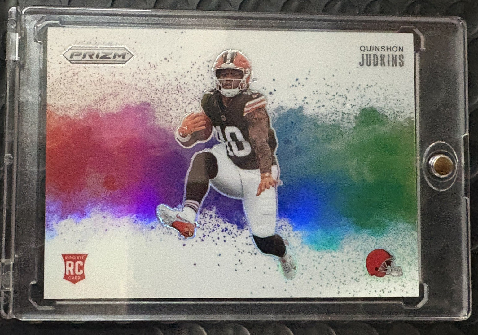 2025 Panini Prizm Quinshon Judkins Color Blast SSP Case Hit