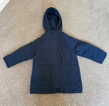 Zara Kids Autumn Winter Coat Age 6-7 Years (116cm) Lined Jacket Hood