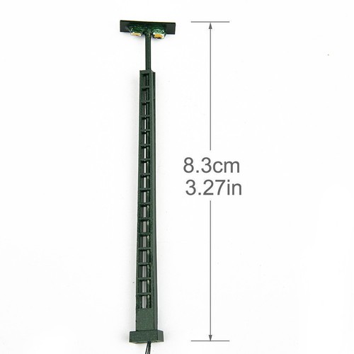Lampen Modelleisenbahn 5 Teile/Set Spur N Zubehör 5x Für Gebäudelayout - Picture 14 of 20