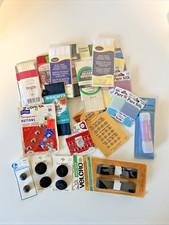 Lot Of Misc Sewing Supplies -Binding, Snaps, Buttons, Elastic, etc.