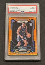 2023-24 Prizm GG JACKSON II ORANGE WAVE ROOKIE /60 PSA 10 GEM MINT