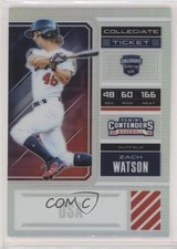 2018 Panini Elite Extra Edition USA Collegiate Ticket Holo Prizm Zach Watson hg6