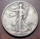 1933-S Walking Liberty Half Dollar EF/Choice VF+ Orig Toning No Issues 50c Coin