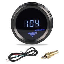 Water Temperature Gauge Water Temp Thermometer Meter Kit 104-302 DC12V 2inch