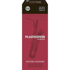 Rico Plasticover Baritone Saxophone Reeds Strength 3.5 Box of 5